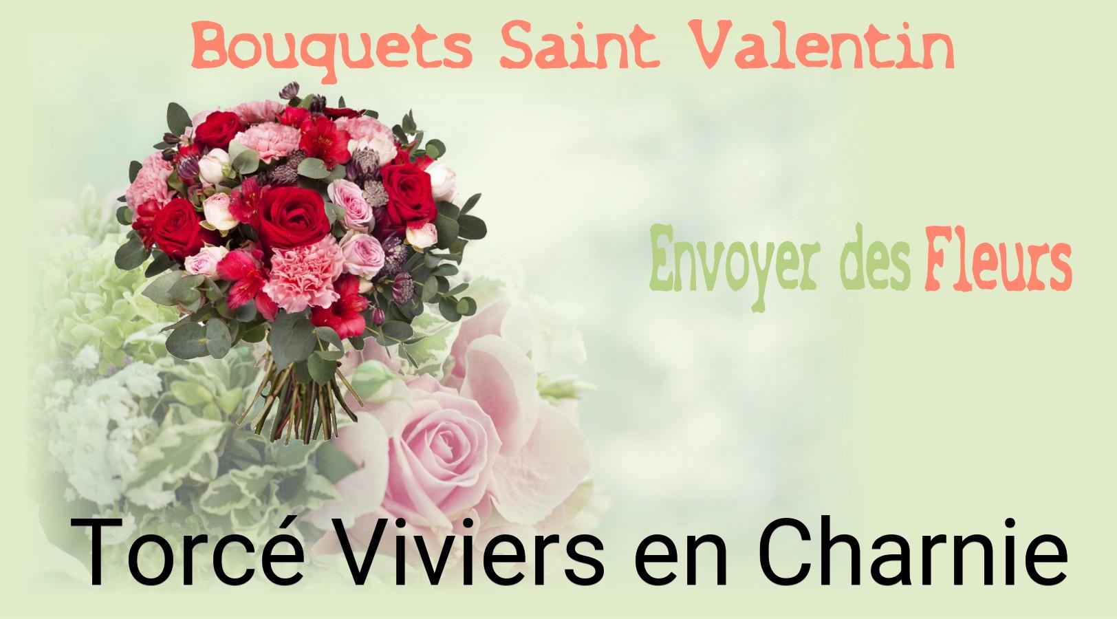 Roses de Saint-Valentin livrées à Torcé-Viviers-en-Charnie